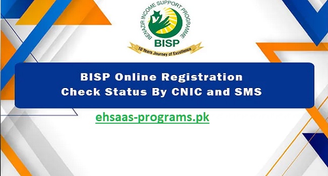 BISP Registration Check By CNIC 2023 - بینظیر انکم سپورٹ پروگرام