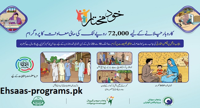 Khud Mukhtar Program for BISP Beneficiaries 2023 - Apply Online