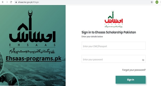 Ehsaas Undergraduate Scholarship for Pakistani Students 2023-24