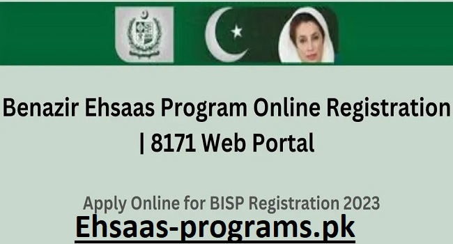 BISP Web Portal 8171 Online Registration - Check Eligibility