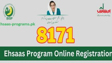 8171 Online Registration 2023 Ehsaas Program by CNIC