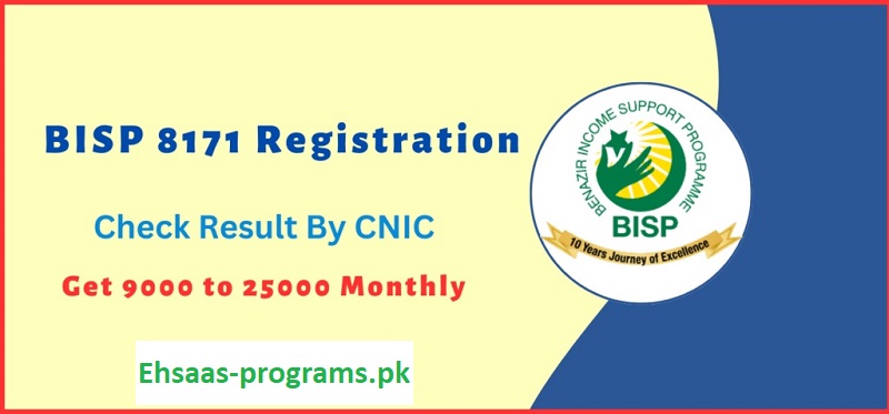 BISP 8171 Result 2024 Check Online by CNIC or SMS - New