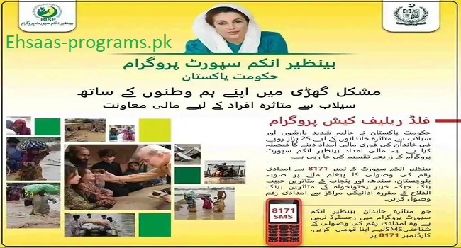 8171 Ehsaas Program 25000 BISP Online Registration [2023]