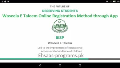 Waseela E Taleem Online Registration Method through App 2023