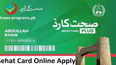 Sehat Card Online Apply 2023-24 for Sehat Sahulat Program