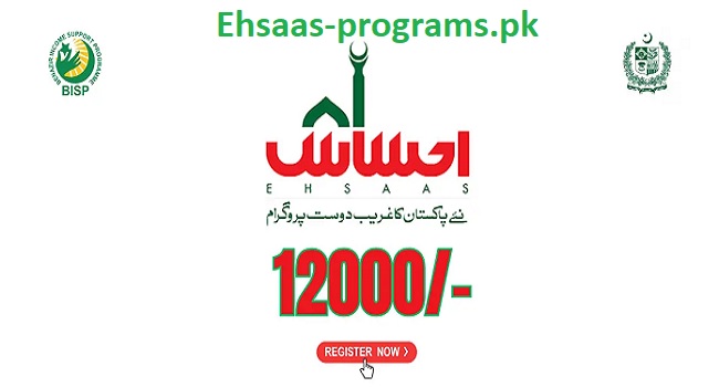 Ehsaas Program 12000 Online Check 2023 Registration