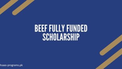 BEEF Scholarships 14000 for Matric to MS Level [2024]