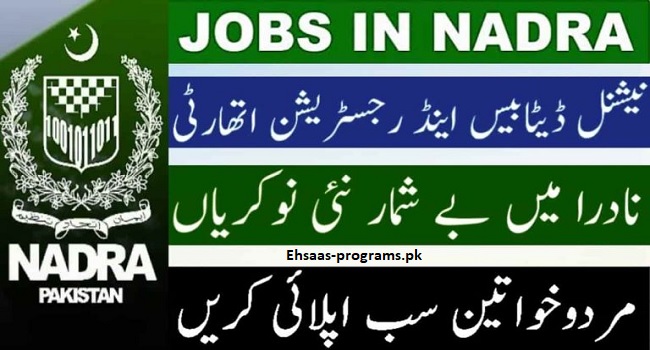 NADRA Jobs Online Apply Submit Application Form 2024