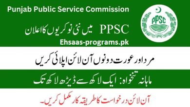 PPSC Online Apply 2024 Punjab Public Service Commission