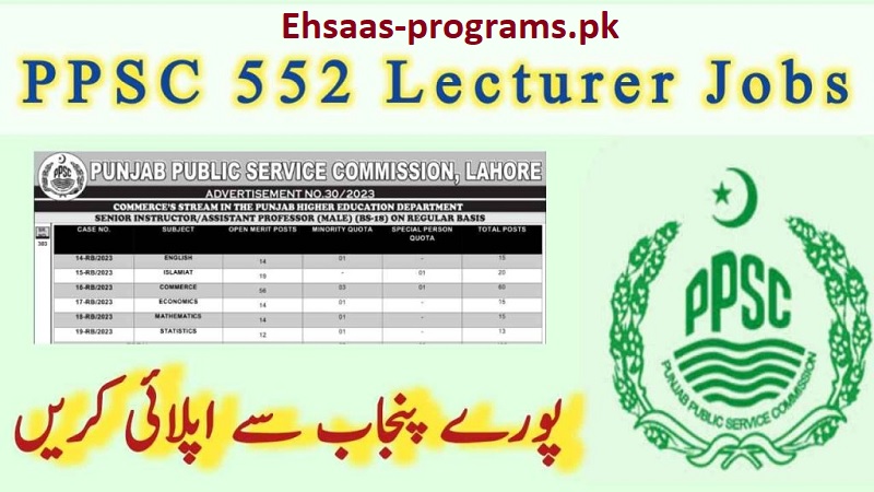 PPSC Online Apply 2024 Punjab Public Service Commission