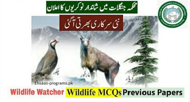 Jobs in Wild Life Department Jobs 2024 Application Form Apply