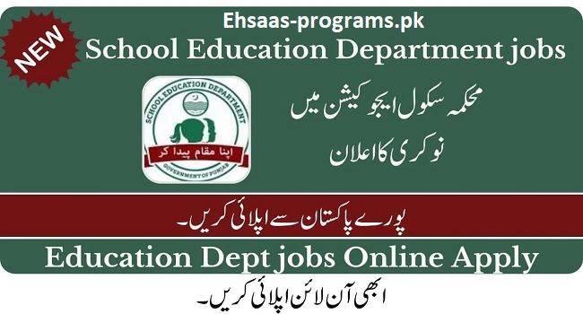 School Education Department Job 2024 - Online Apply 