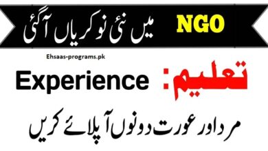 INGO Jobs in Pakistan for Fresh Graduates 2024 Apply Online