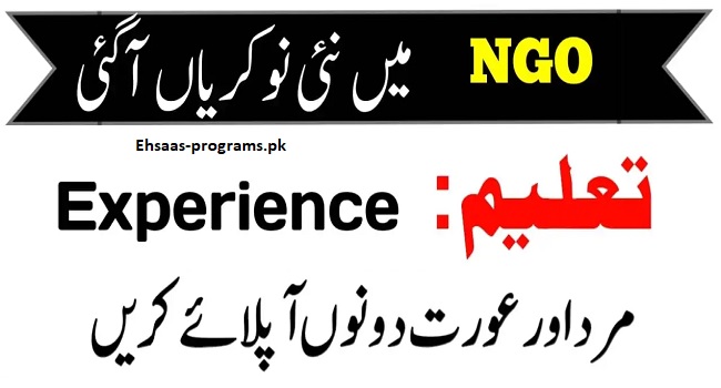 INGO Jobs in Pakistan for Fresh Graduates 2024 Apply Online