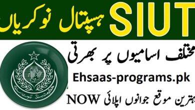 SIUT Jobs - Sindh Institute of Urology and Transplantation 2024