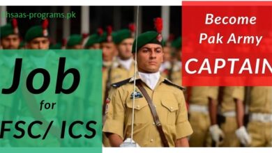 FSC Based Jobs in Pak Army 2024 Application Form Apply Online