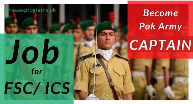 FSC Based Jobs in Pak Army 2024 Application Form Apply Online