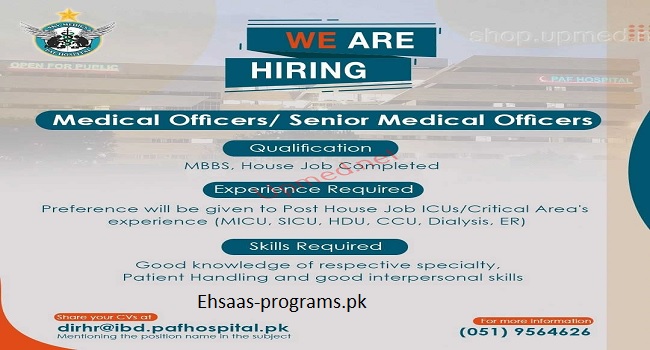 Doctors Jobs in Islamabad, Pakistan 2024 Apply Online