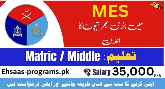 MES Jobs Online Apply 2024 Advertisement in Pakistan 