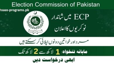 ECP Jobs (Election Commission of Pakistan) 2024 Online Apply