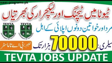 TEVTA Jobs in Punjab 2024 Latest Advertisement Apply Online