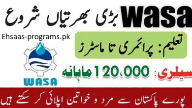 WASA Jobs 2024 Advertisement Online Apply in Pakistan