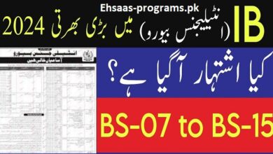 IB Jobs (Intelligence Bureau) 2024 Latest Advertisement - Apply