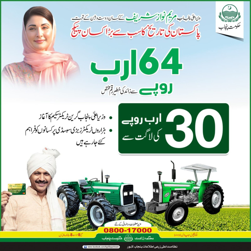 Punjab Green Tractor Scheme 2025 – Apply Online - Free Tractors