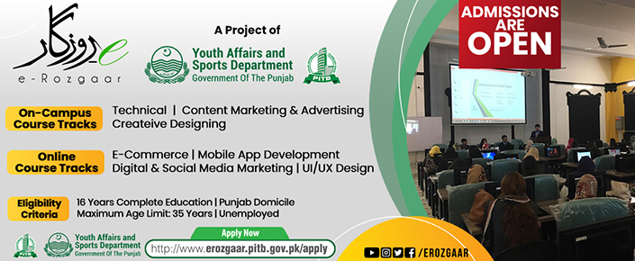 e-Rozgaar Freelancing Training Program - Register Now [2025]
